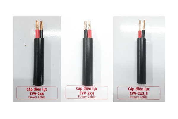 Cáp CADIVI CVV 2 Lõi (0,6/1kV) - Cáp Điện Lực Hạ Thế Giá Tốt