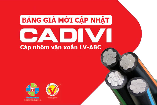 [Báo Giá] Cáp Nhôm Vặn Xoắn CADIVI LV-ABC